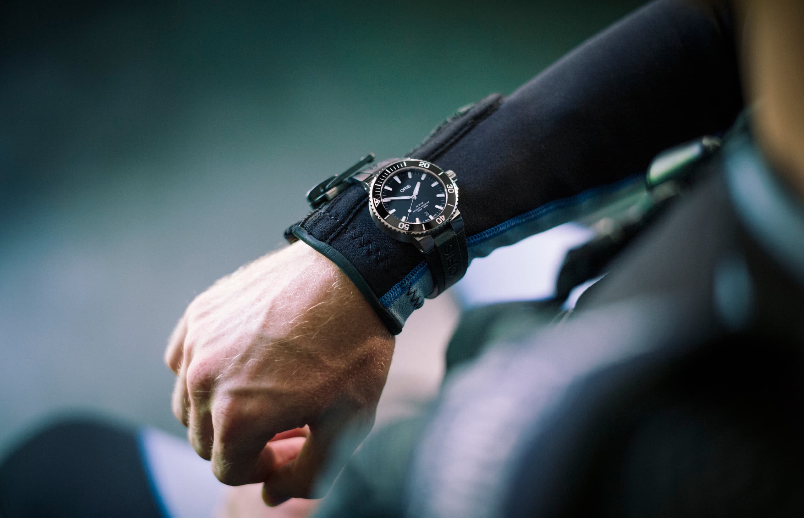Aquis デイト - 01 733 7730 4135-07 4 24 64EB | Oris